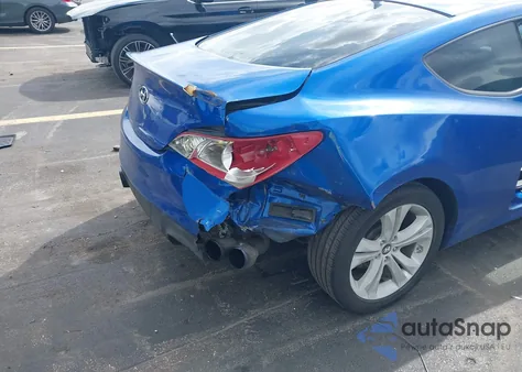 2012 Hyundai Genesis 2.0T from USA, damaged, VIN KMHHT6KD9CU066388